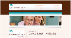 Desktop Screenshot of neillsvillecareandrehab.com